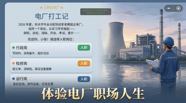 电厂员工之路好玩吗 电厂员工之路玩法简介
