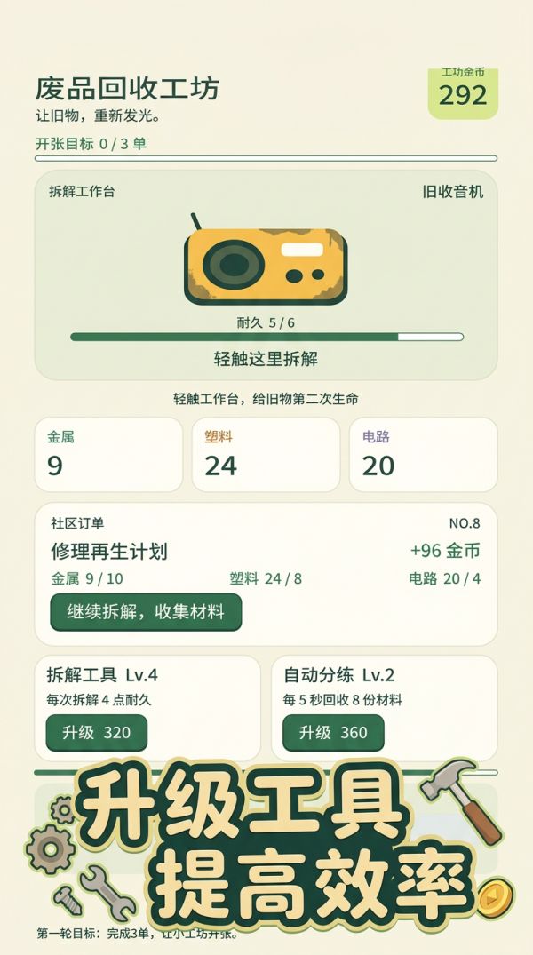 废品回收工坊什么时候出 公测上线时间预告