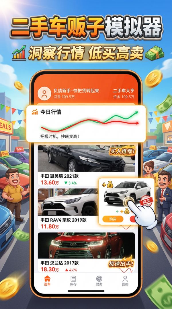 二手车贩子什么时候出 公测上线时间预告