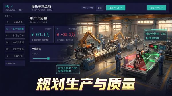摩托车制造商2000好玩吗 摩托车制造商2000玩法简介