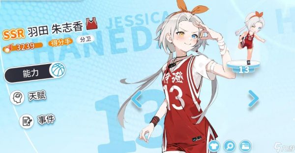 篮球少女逐梦巅峰：分卫角色盘点与推荐